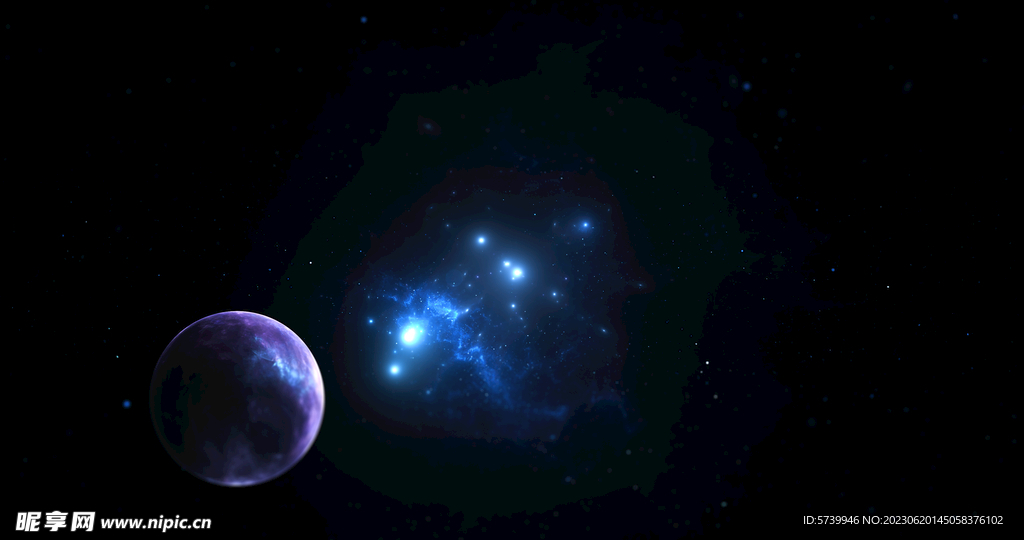 梦幻宇宙星空图片素材