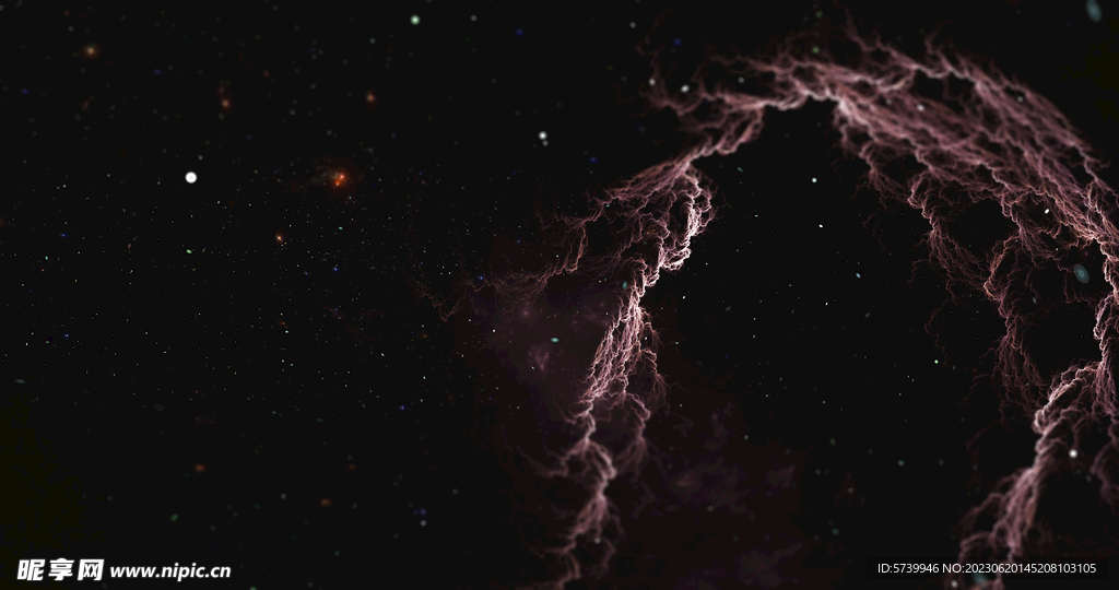 浩瀚宇宙星空图片素材