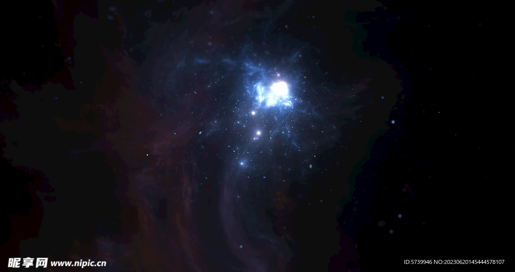 璀璨宇宙星空图片素材