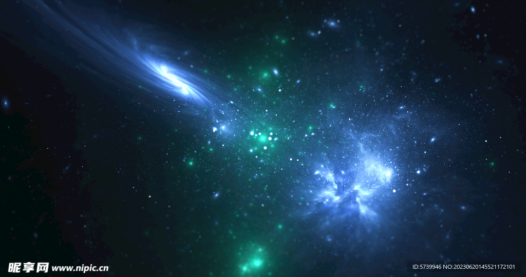 璀璨宇宙星空图片素材