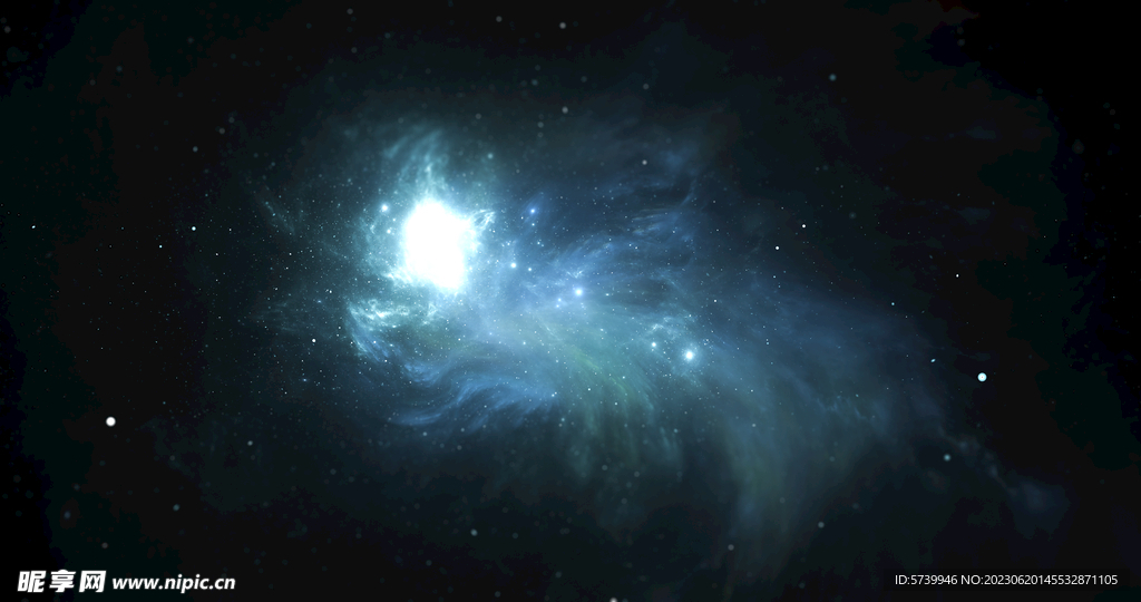 璀璨宇宙星空图片素材