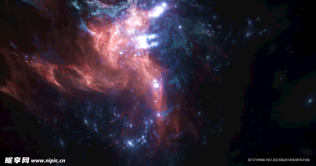 璀璨宇宙星空图片素材