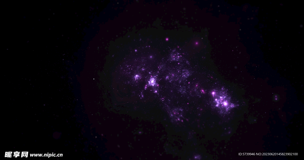 绚丽宇宙星空图片素材