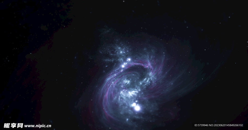 绚丽宇宙星空图片素材