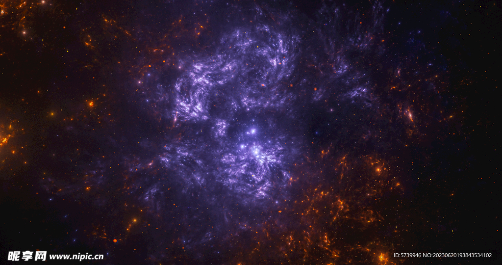 震撼宇宙星空图片素材