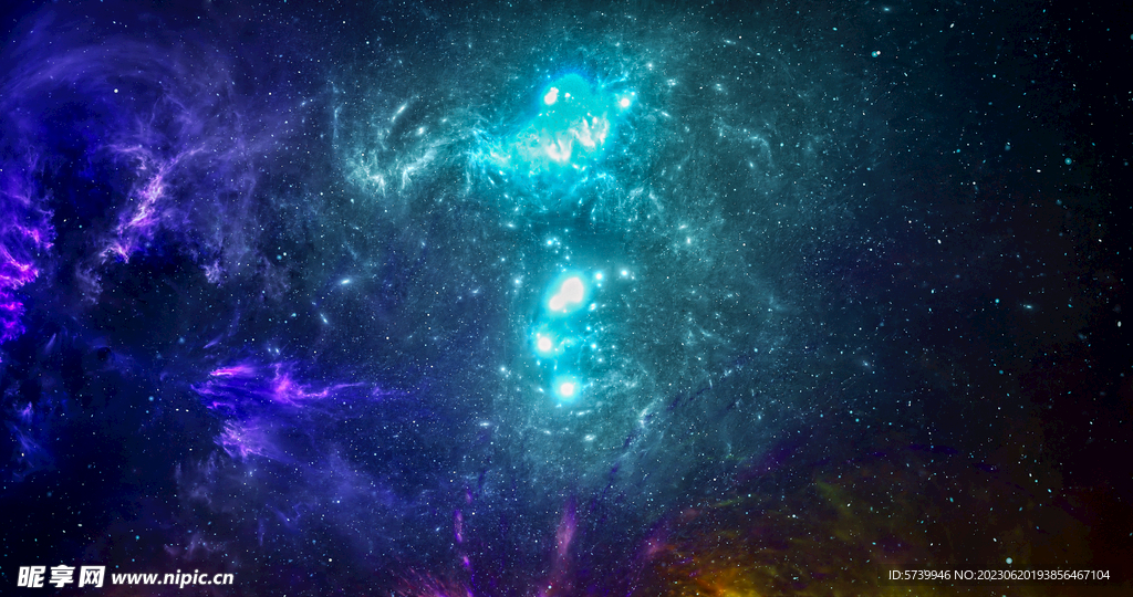 唯美宇宙星空图片素材