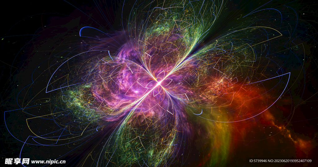 震撼宇宙星空图片素材