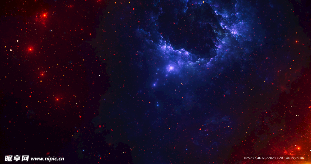 震撼宇宙星空图片素材