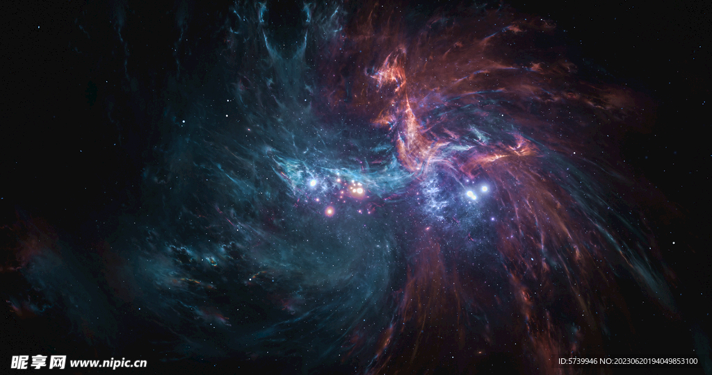 震撼宇宙星空图片素材