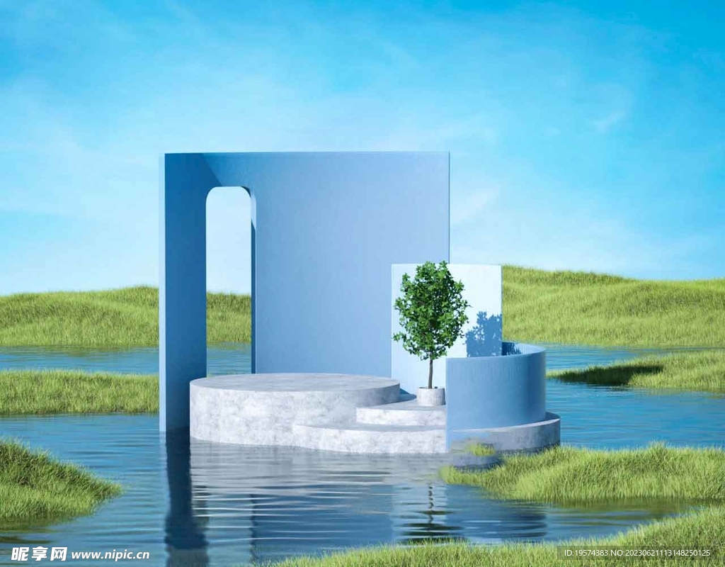 C4D模型家居场景