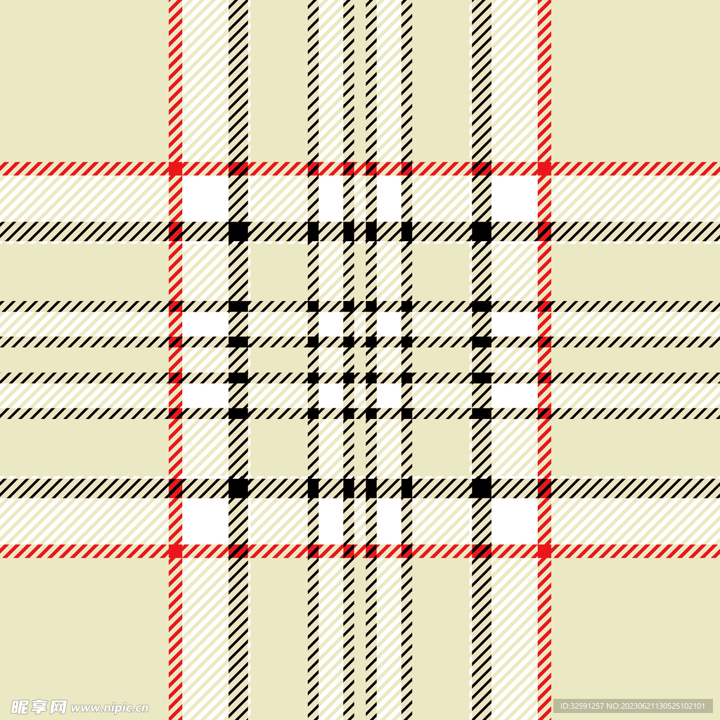 大牌巴宝莉格子