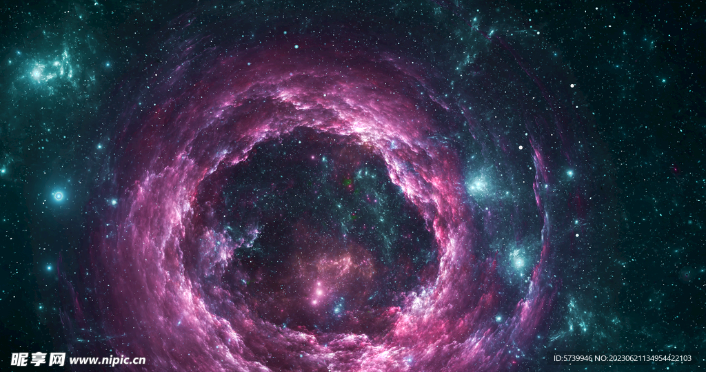 绚丽宇宙星空图片素材