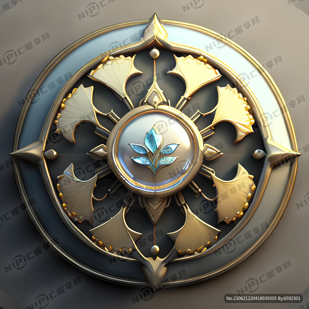 六盘水银杏的徽章