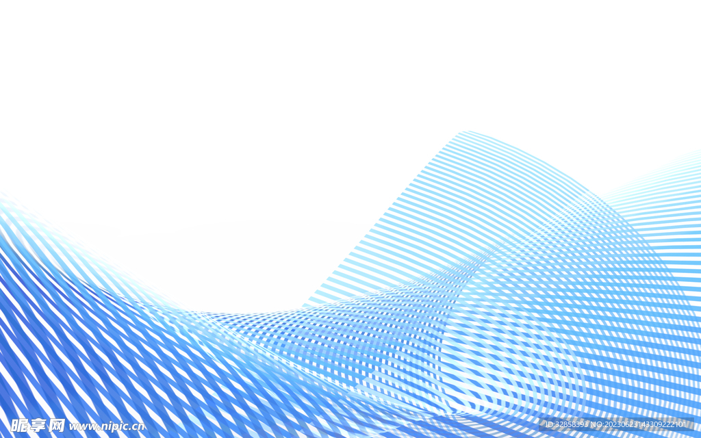 蓝色延伸发光几何抽象背景