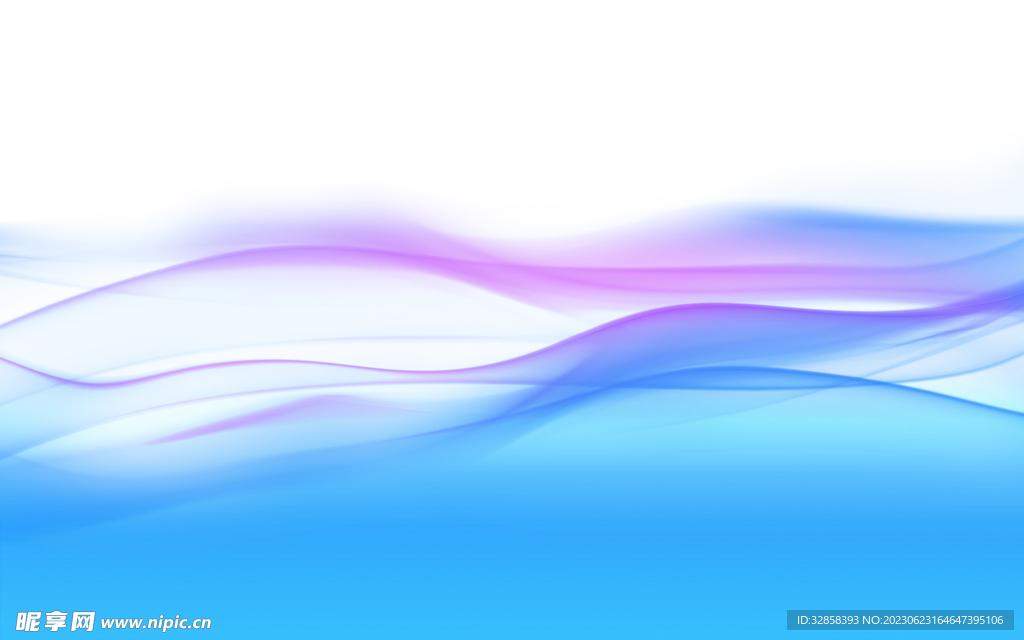 蓝色抽象科技线条背景