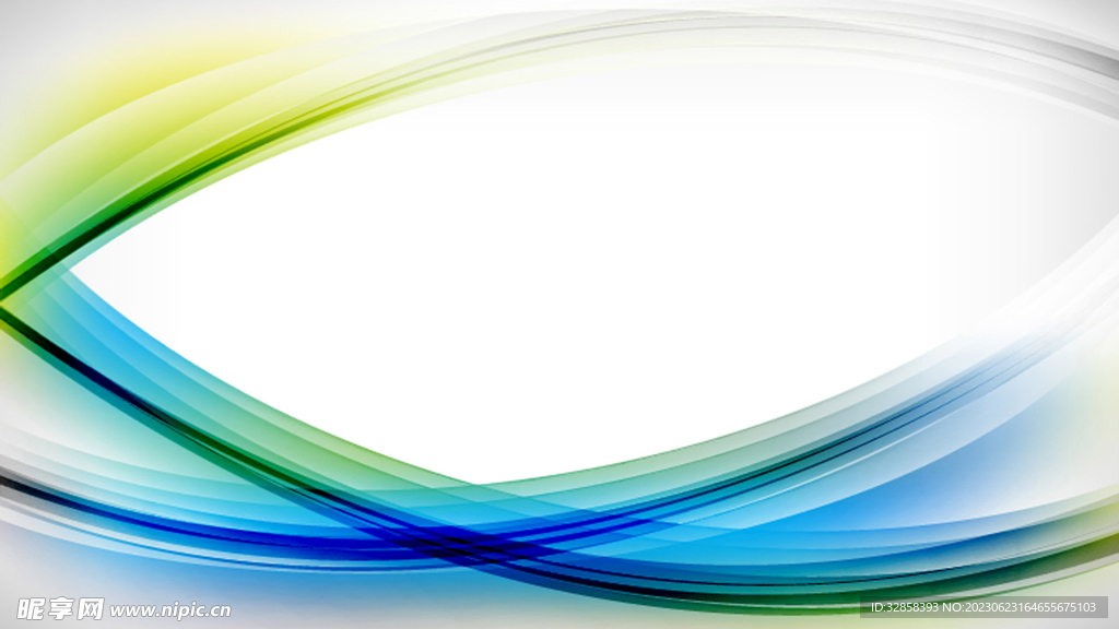 蓝色抽象科技线条背景