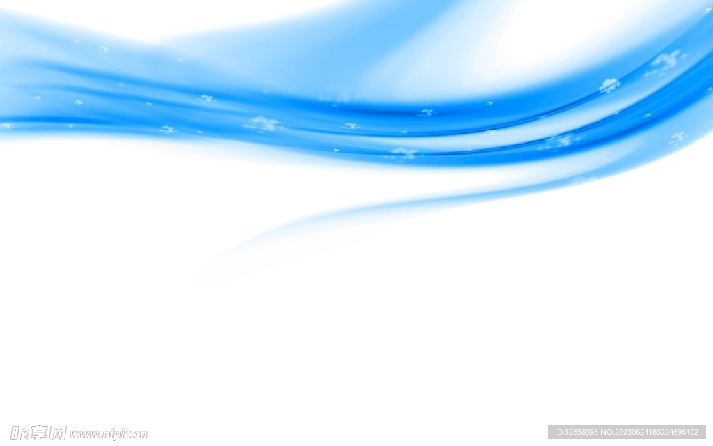 蓝色抽象科技线条背景