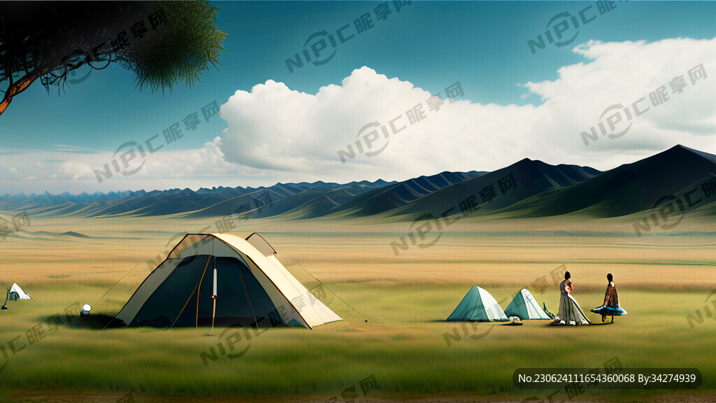 超大广角 帐篷 主要体现帐篷