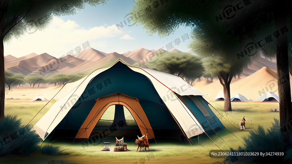 超大广角 超大帐篷 模特 宠物