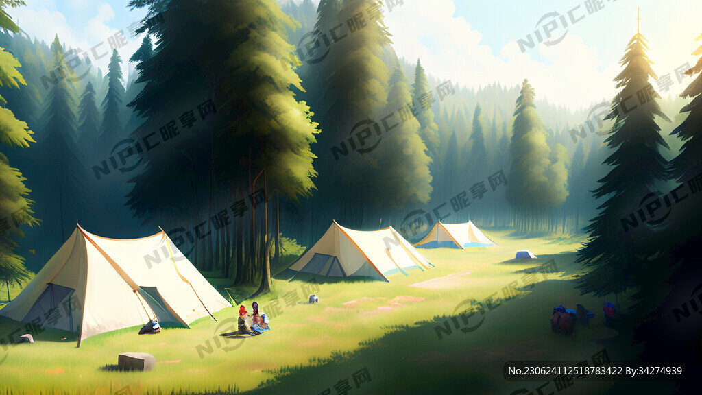 超大广角 真实场景 超大帐篷