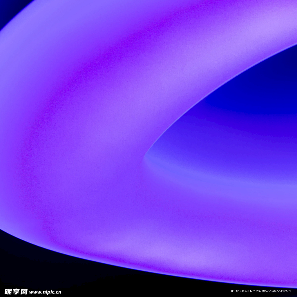 蓝色3d炫彩渐变抽象扭曲背景