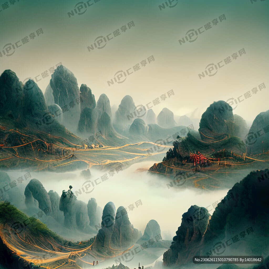 超声波洁牙渲染图