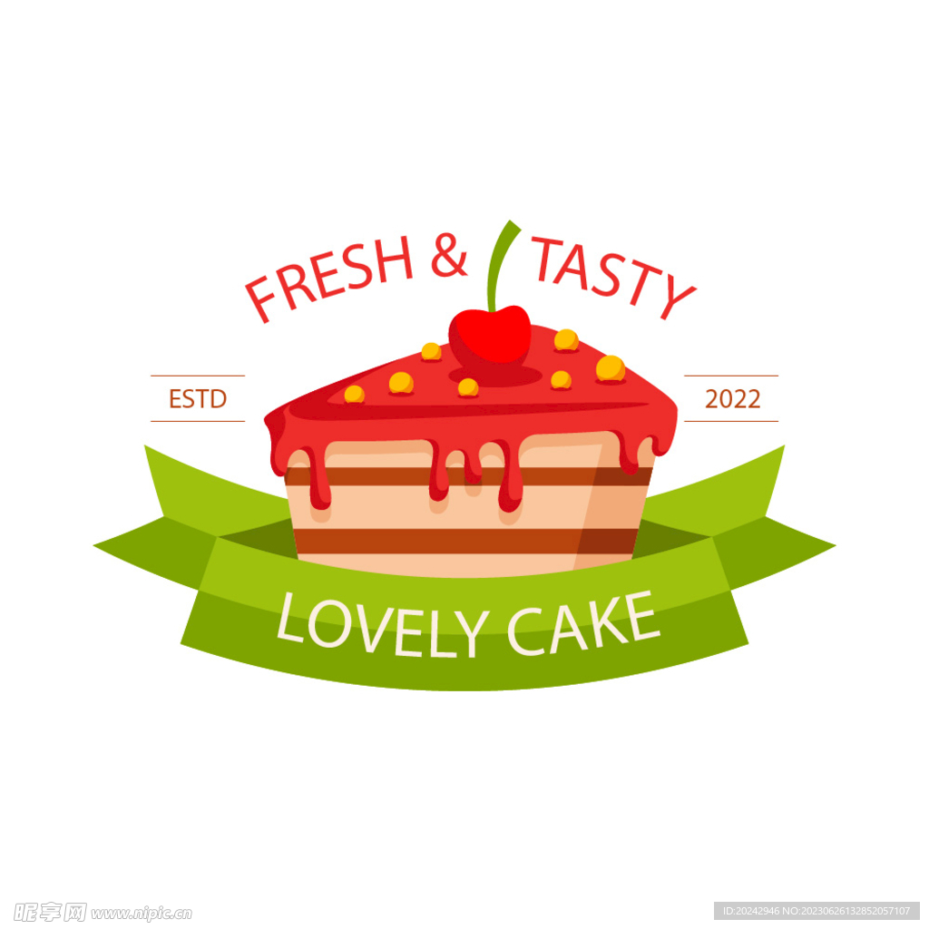 蛋糕标签