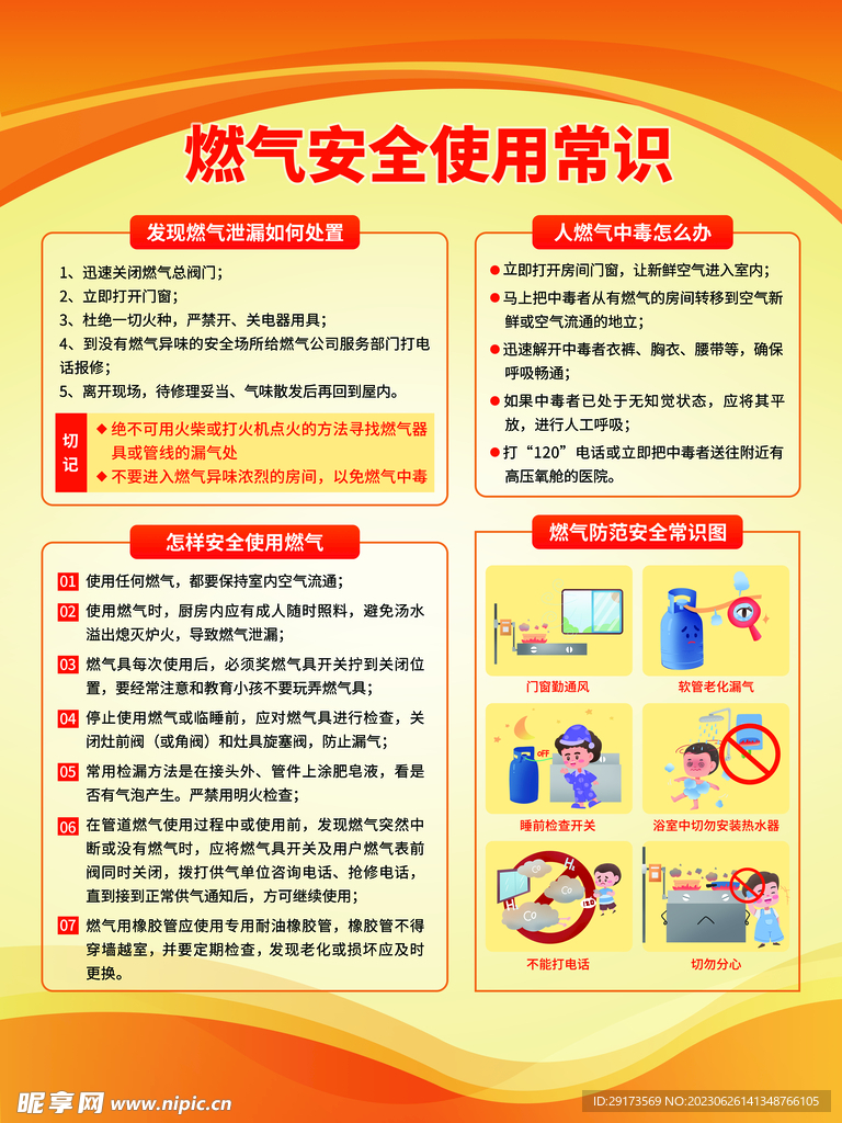 燃气安全使用常识