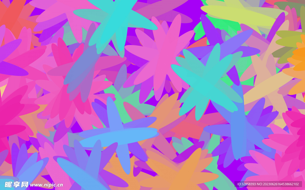 蓝色不规则几何线条抽象背景