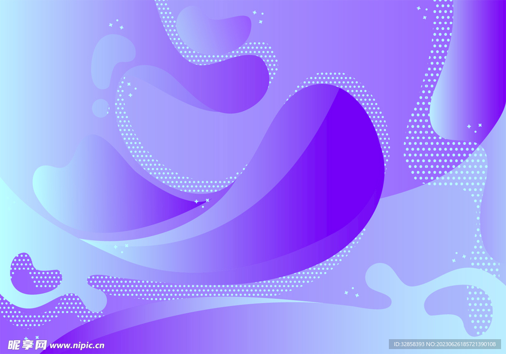 紫色渐变3d炫彩抽象扭曲背景