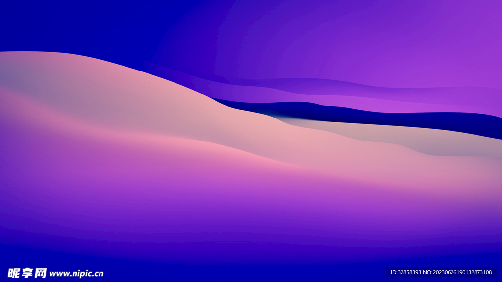 紫色渐变抽象科技线条背景