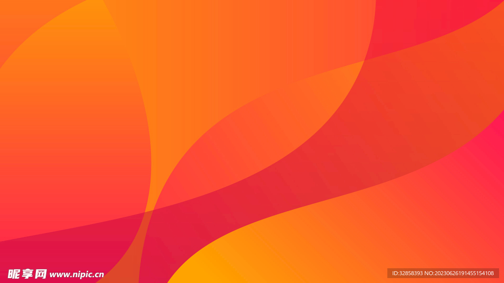 红色渐变抽象科技线条背景