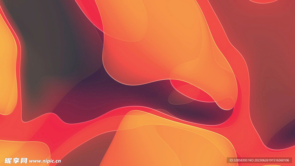 绿色渐变抽象科技线条背景