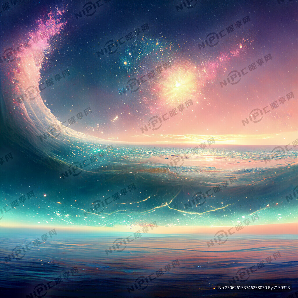 星辰大海唯美仙境