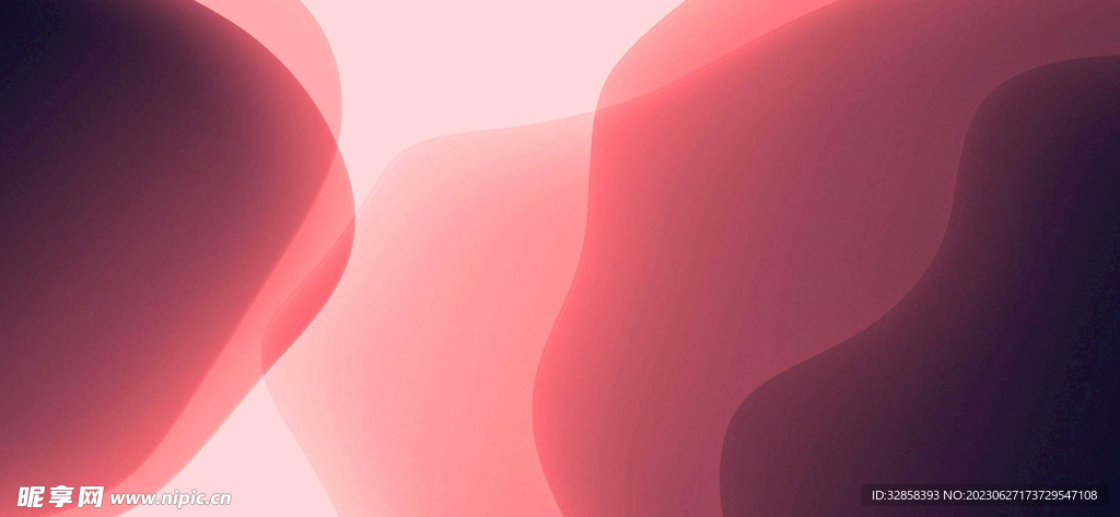 红色渐变抽象科技线条背景