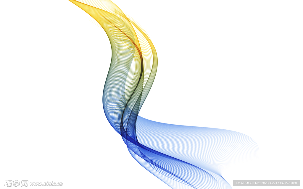 换色蓝色渐变抽象科技线条背景