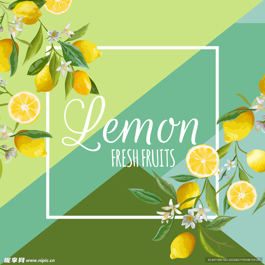 柠檬海报