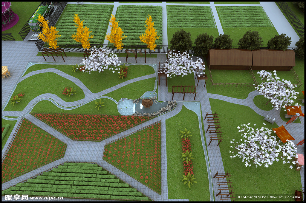 城市菜园效果图