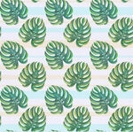 手绘彩绘数码印花无缝拼接花草