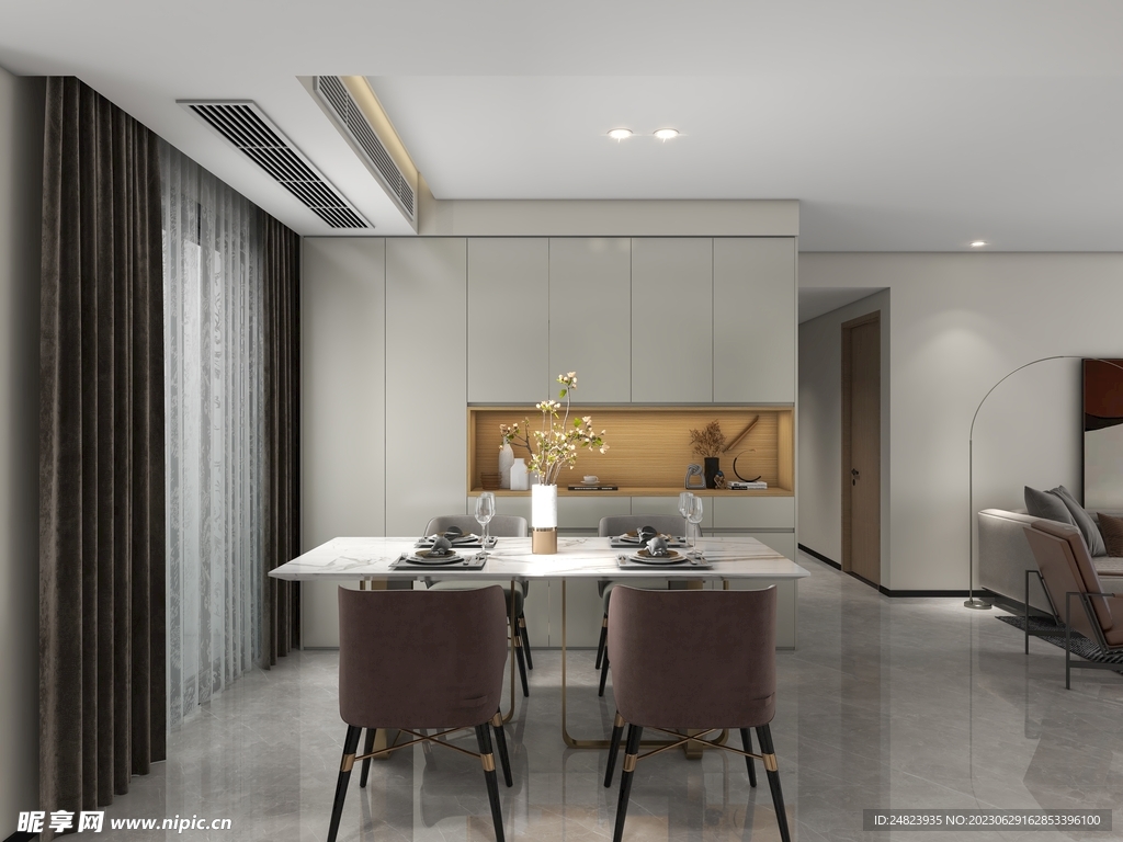 全屋定制 餐边柜