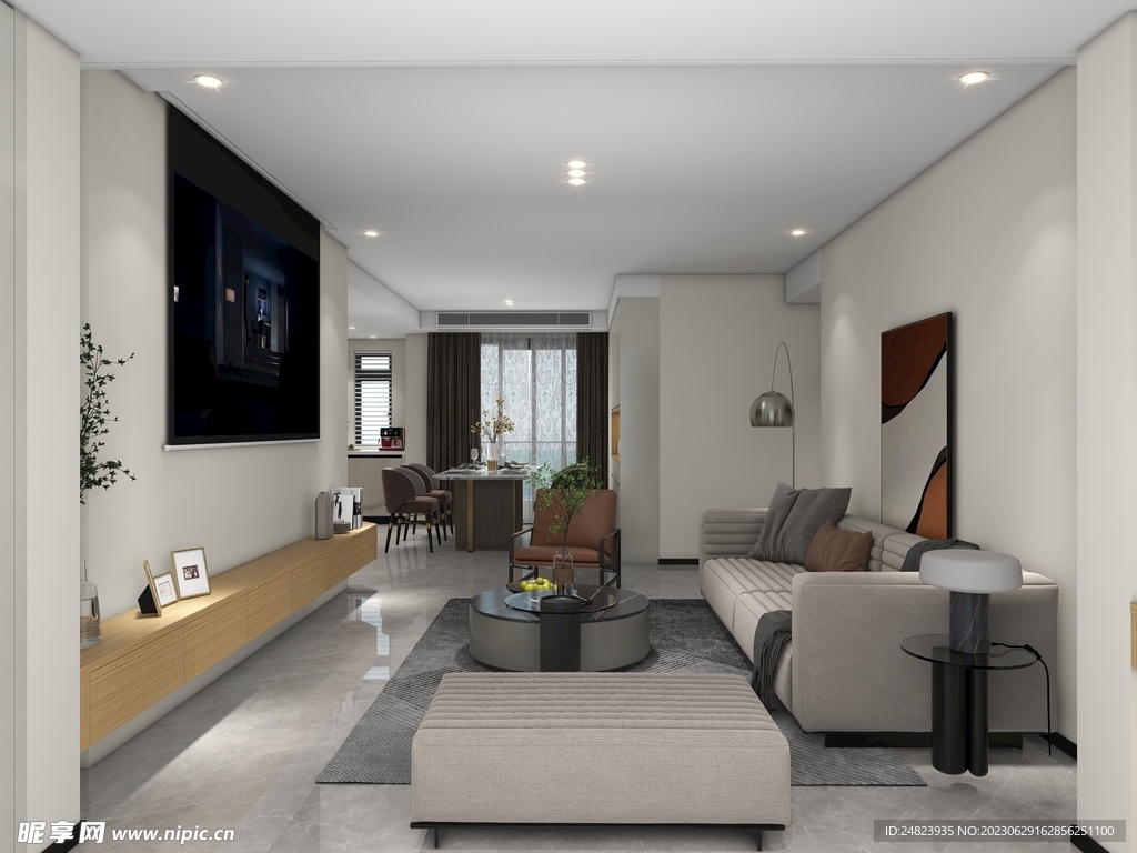 全屋定制 客餐厅