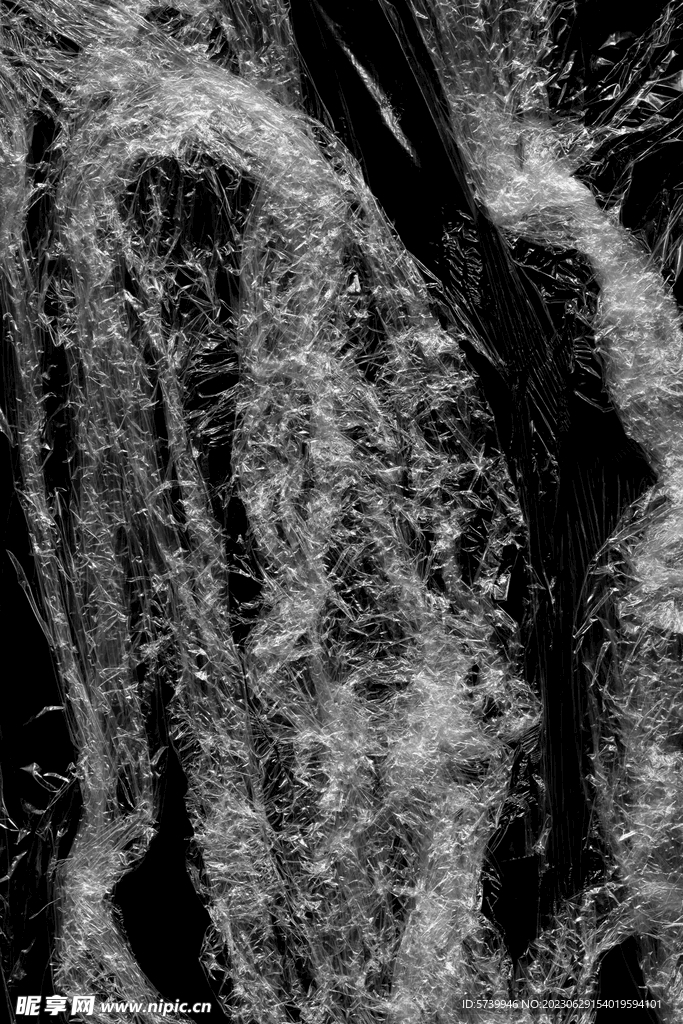 透明塑料袋纹理素材