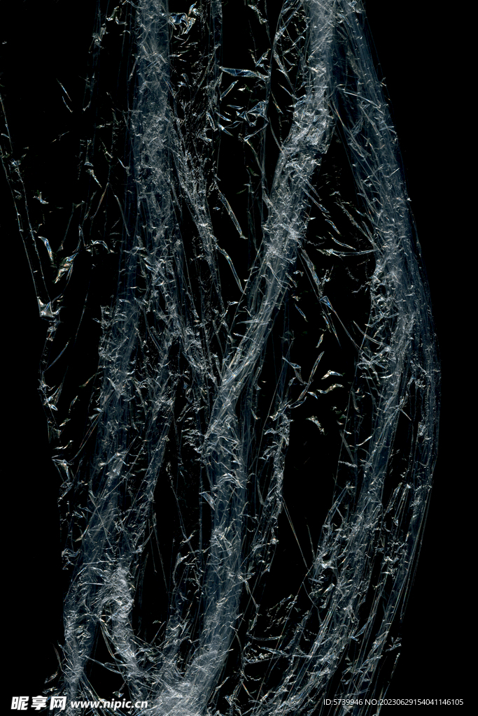 透明塑料袋纹理素材