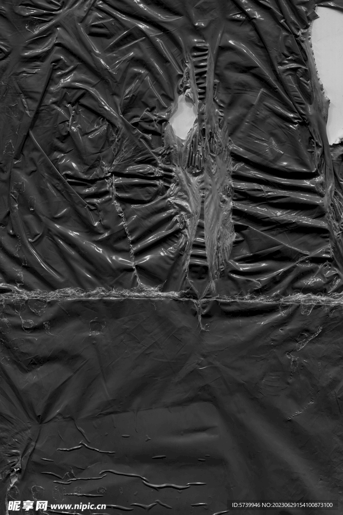 透明塑料袋纹理素材