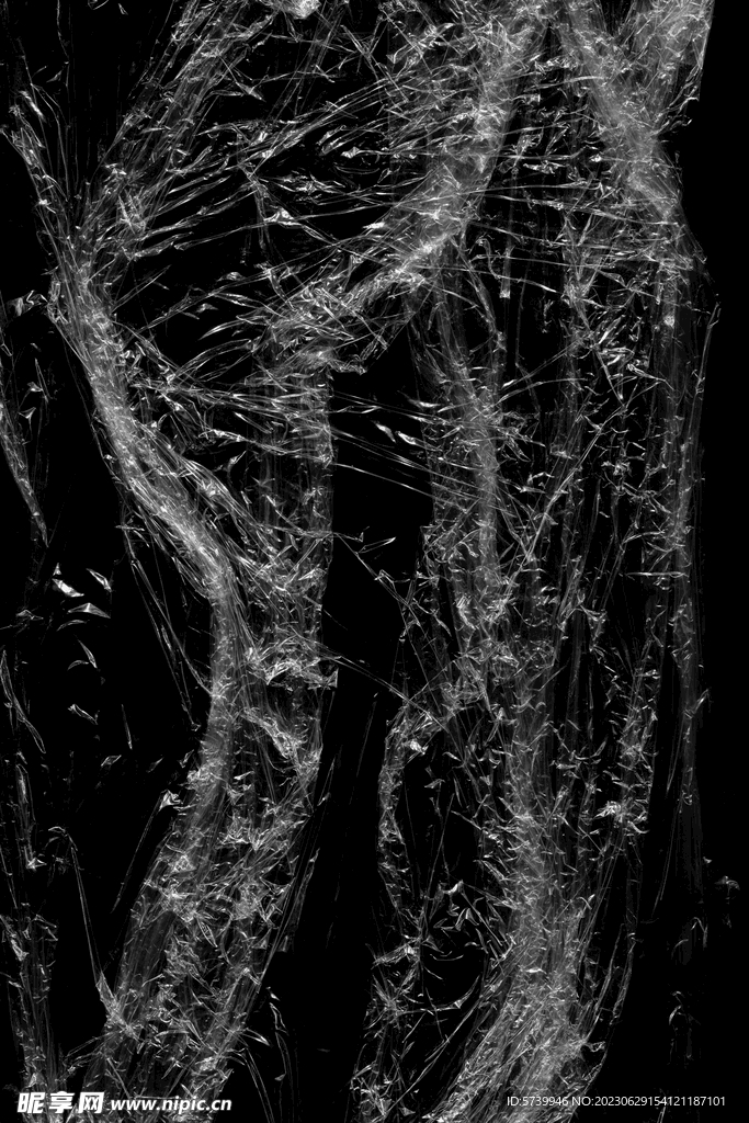 透明塑料袋纹理素材