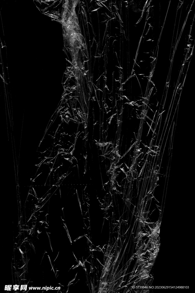 透明塑料袋纹理素材