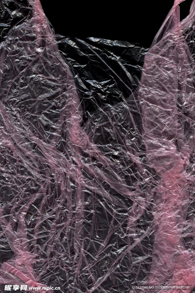 透明塑料袋纹理素材