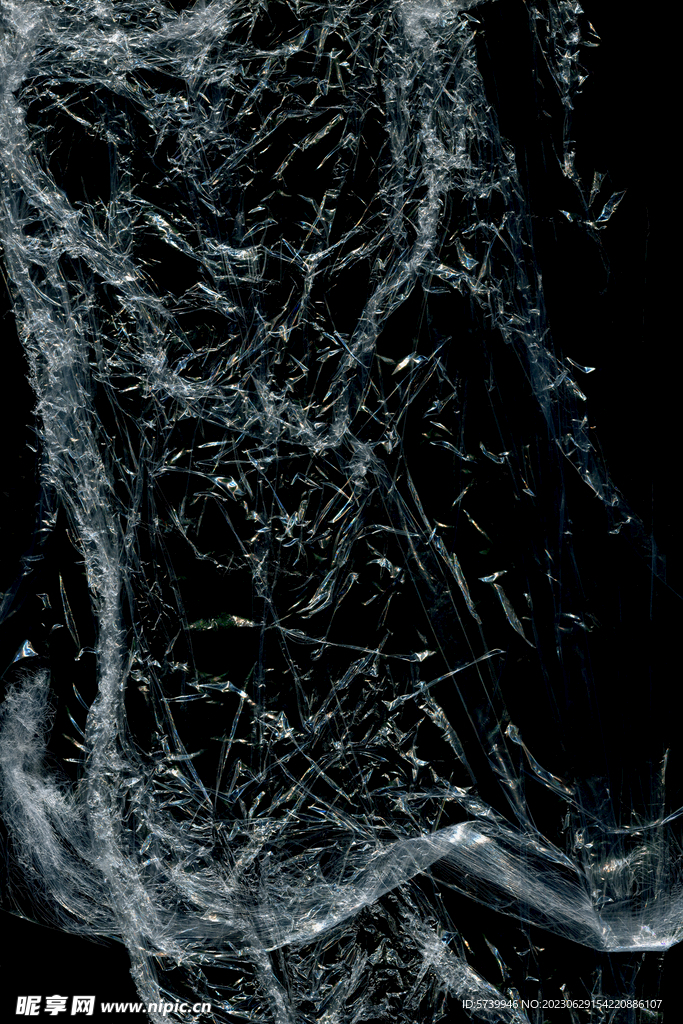 透明塑料袋纹理素材