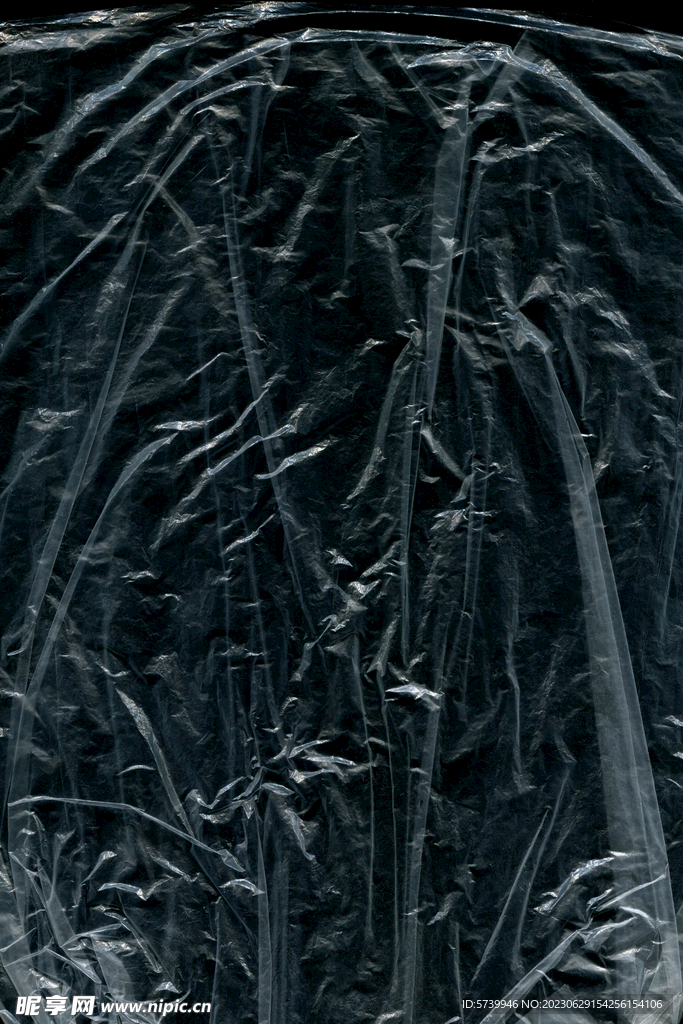 透明塑料袋纹理素材