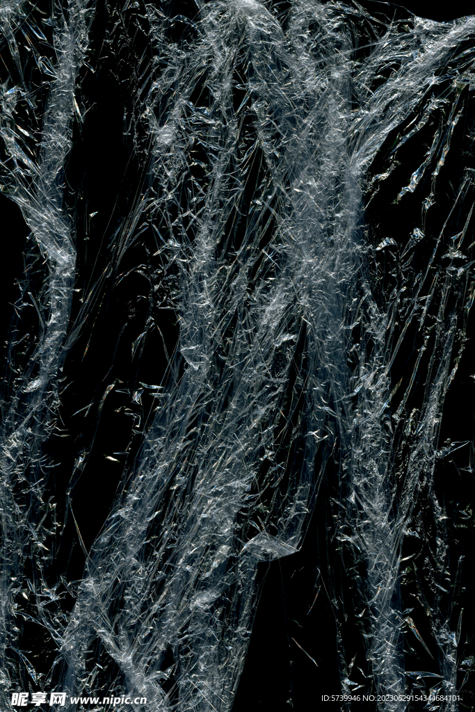 透明塑料袋纹理素材